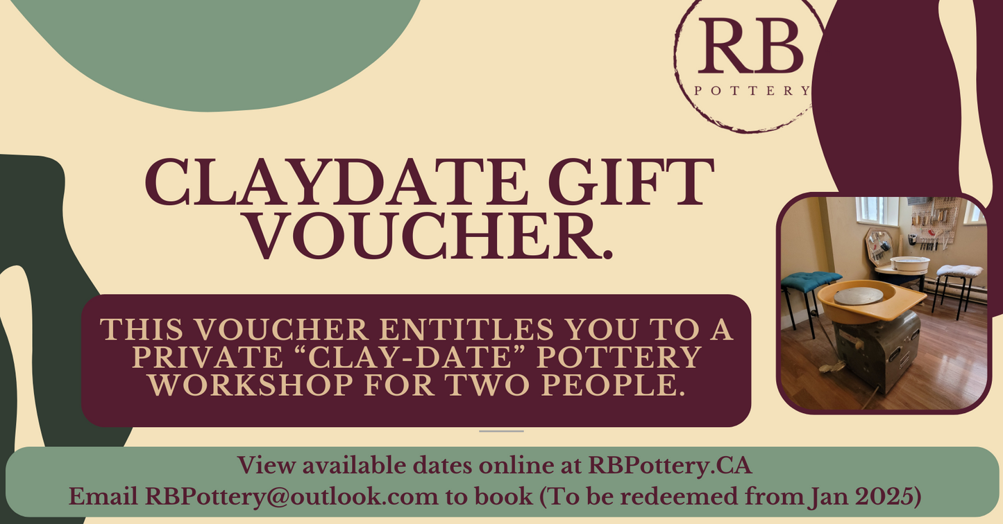 Clay-Date workshop Gift Voucher