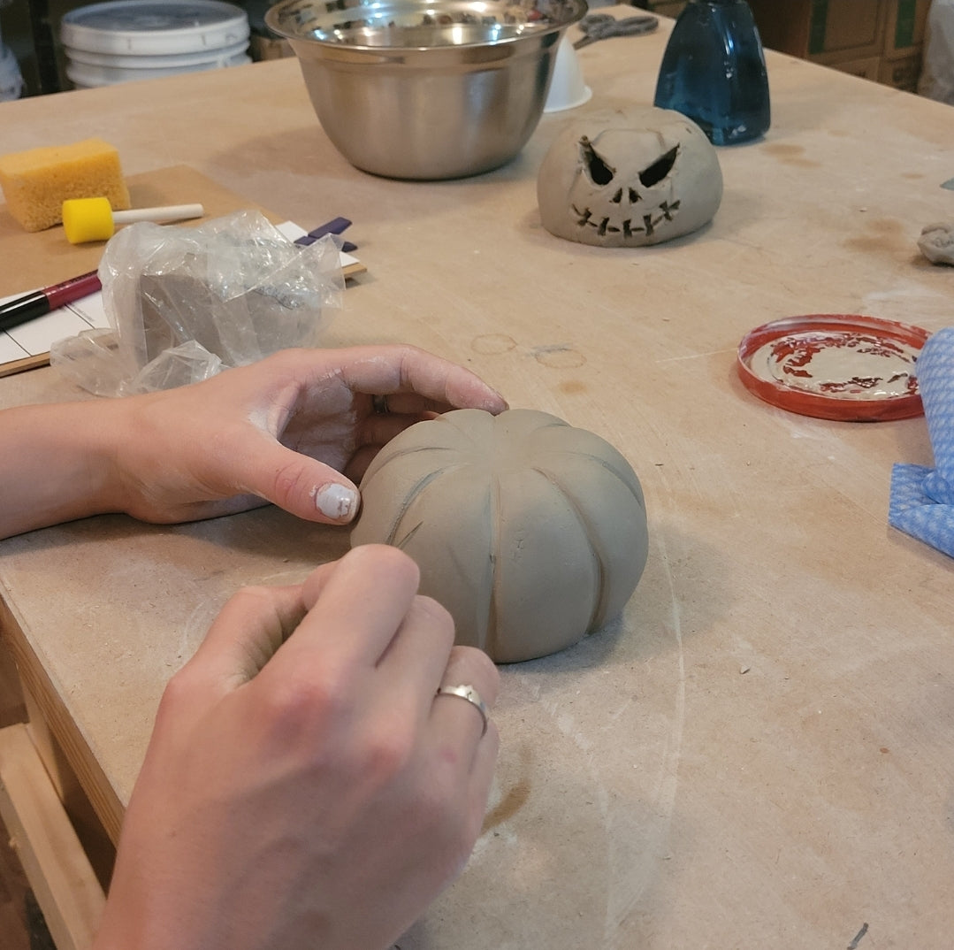 Pumpkin Lantern Handbuilding Workshop