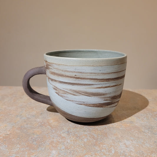Coffee Mint Marble Mug